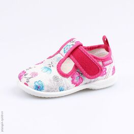 131066-11 Текстильная обувь для девочки цве-фук