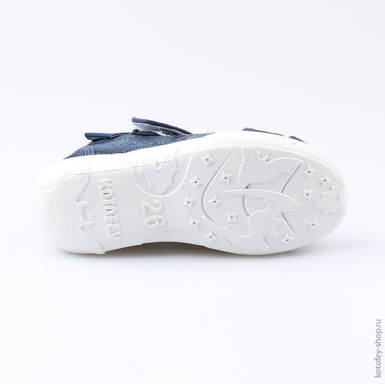 421006-19 Сандалии текстильные для мальчики светло-синий фото №3