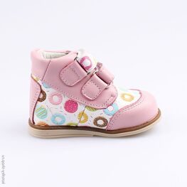 052130-22 Ботинки для девочки роз-цве фото №2