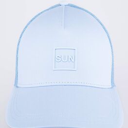 07809048-40 Кепка-бейсболка с сеткой голубой для девочки голубой фото №3