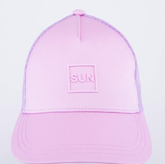 07809055-40 Кепка - бейсболка с сеткой лавандовый для девочки фиолетовый фото №3