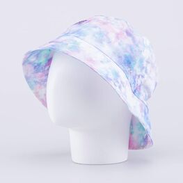 07811961-40 Панама хлопковая для девочки Тай-дай для девочки разноцветный