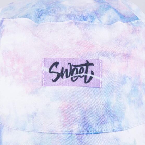 07811961-40 Панама хлопковая для девочки Тай-дай для девочки разноцветный фото №3