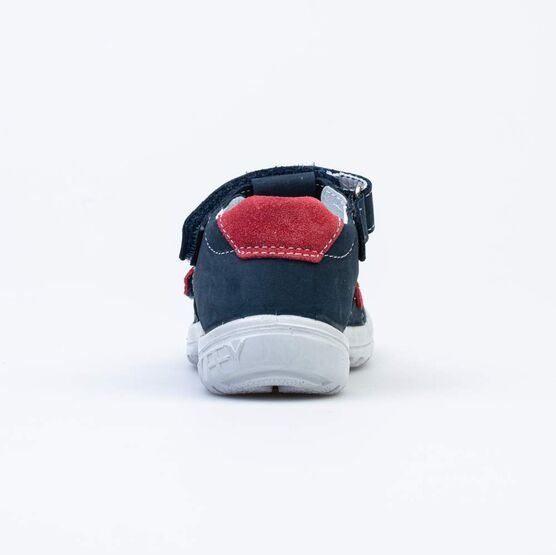 322135-24 Кожаные сандалии синий-красный для мальчики синий фото №5