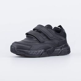 644397-72 Черные кроссовки с липучками для мальчики черный