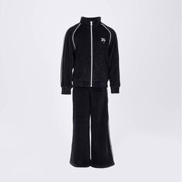 07864081-41 Комплект одежды для девочек (жакет,брюки), черный для девочки черный