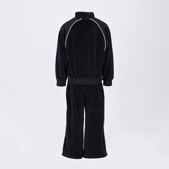 07864081-41 Комплект одежды для девочек (жакет,брюки), черный для девочки черный фото №3