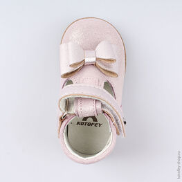 032089-22 Туфли для девочки розовый фото №4