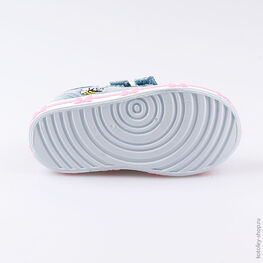 231147-12 Кеды для девочки голубой фото №3