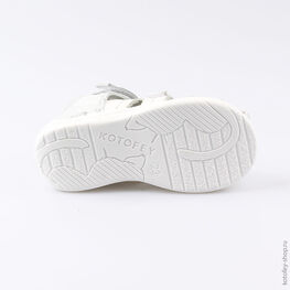 122110-24 Босоножки для девочки срб-бел фото №3