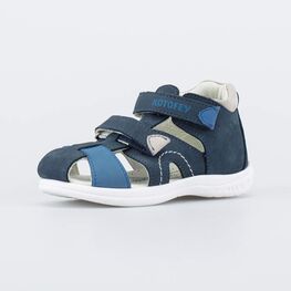 322057-24 Сандалии на липучках для мальчики синий