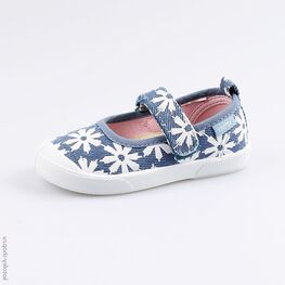 331119-11 Кеды для девочки голубой