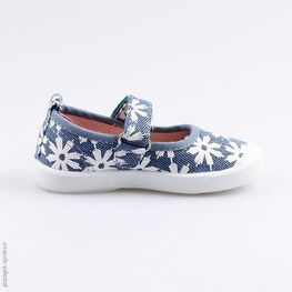 331119-11 Кеды для девочки голубой фото №2