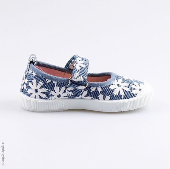 331119-11 Кеды для девочки голубой фото №2