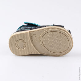 022108-23 Туфли летние для мальчики син-бир фото №3