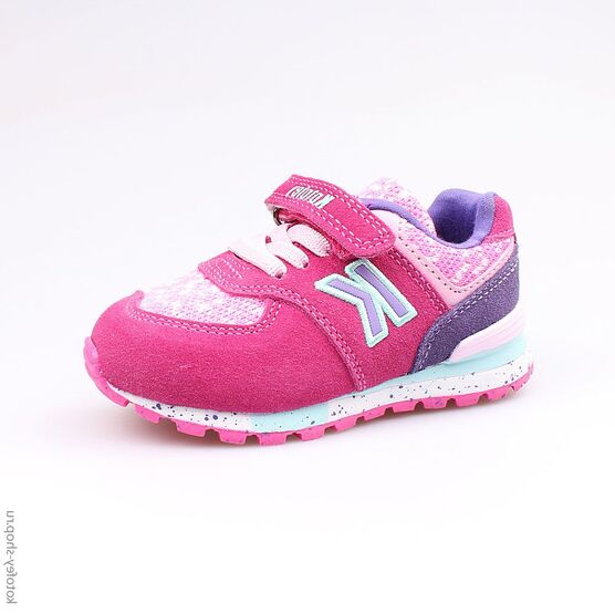 144076-72 Кроссовки для девочки фуксия