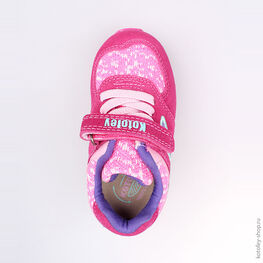 144076-72 Кроссовки для девочки фуксия фото №4