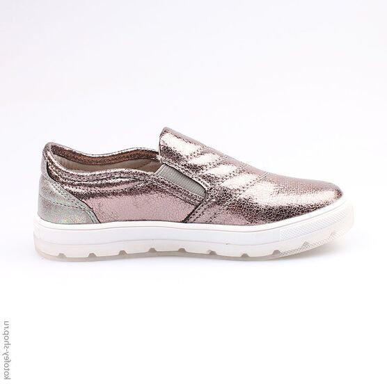 533016-21 Туфли для девочки серый фото №2