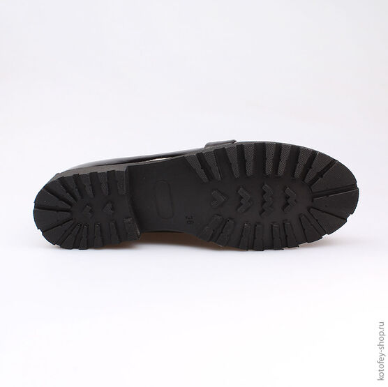 732164-22 Туфли для девочки черный фото №3