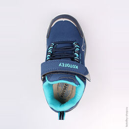 344168-71 Кроссовки для мальчики син-гол фото №4