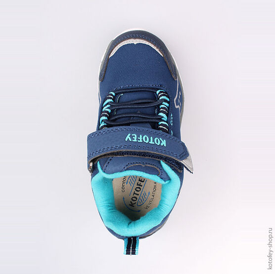 344168-71 Кроссовки для мальчики син-гол фото №4