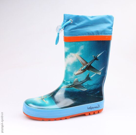 566136-11 Резиновые сапоги для мальчики гол-ора