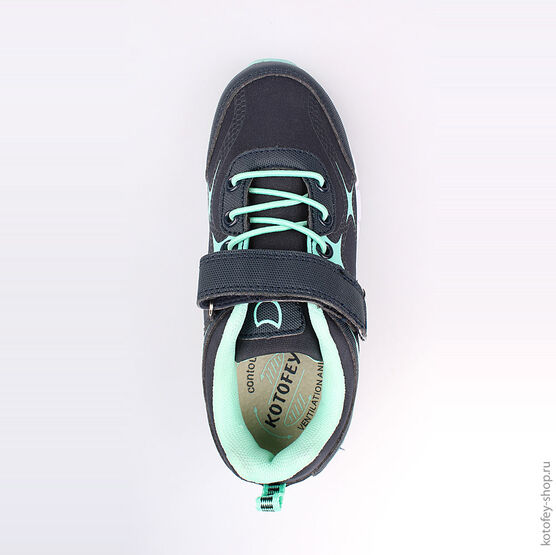 644139-73 Кроссовки для девочки светло-синий фото №4