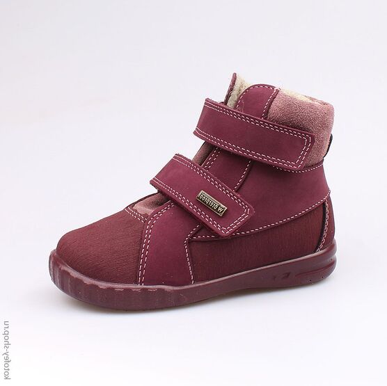 352151-32 Ботинки для девочки бордовый