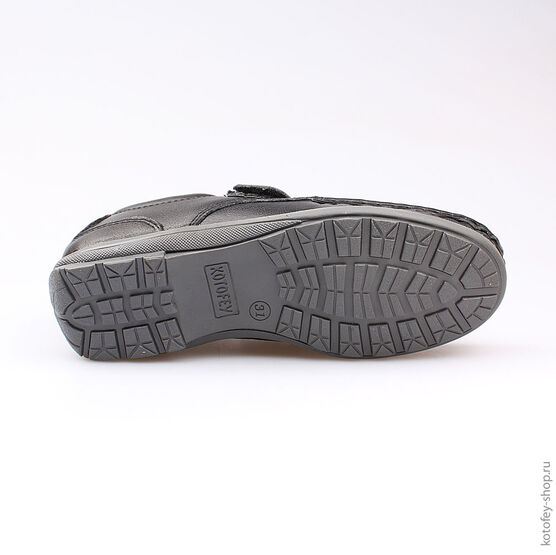 632195-21 Полуботинки для мальчики черный фото №3