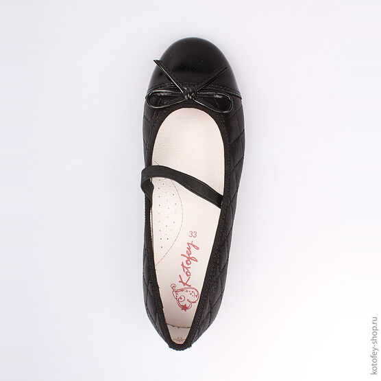 634038-23 Туфли для девочки черный фото №4