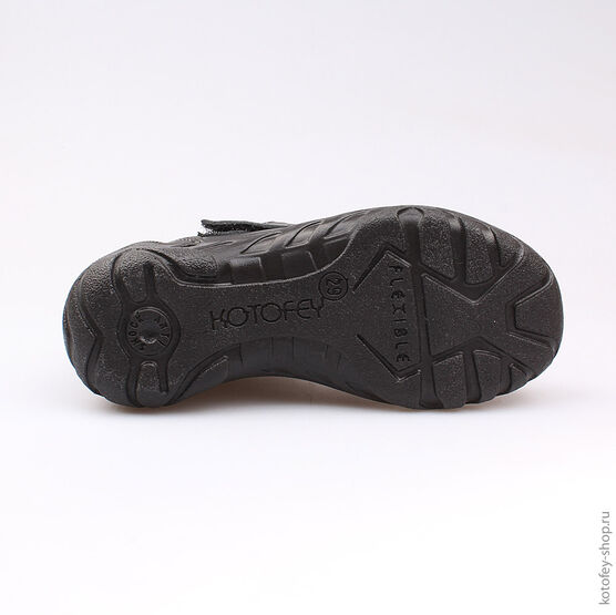 532077-21 Полуботинки для мальчики черный фото №3