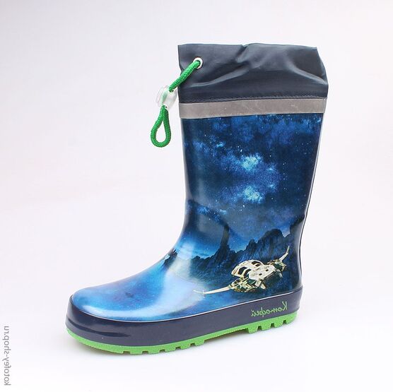 566139-11 Резиновые сапоги для мальчики син-сал