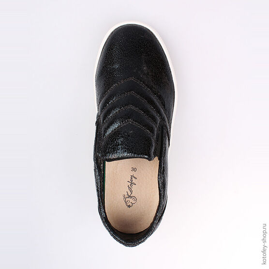 533016-22 Туфли для девочки черный фото №4