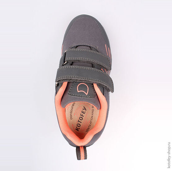 644164-72 Кроссовки для девочки сер-крл фото №4