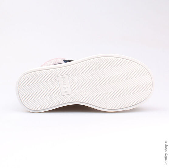 352156-32 Ботинки для девочки светло-синий фото №3