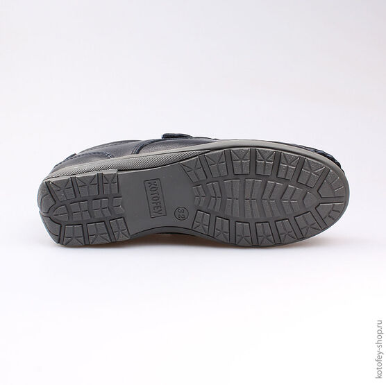 632195-22 Полуботинки для мальчики светло-синий фото №3