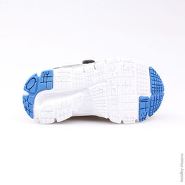 144073-72 Кроссовки на липучках для мальчики сер-гол фото №3