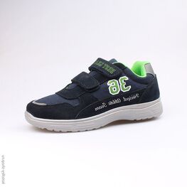 644159-72 Кроссовки для мальчики син-зел