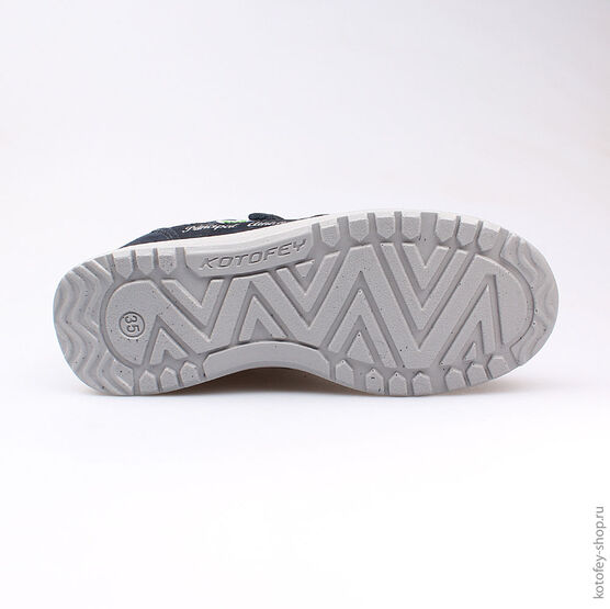 644159-72 Кроссовки для мальчики син-зел фото №3