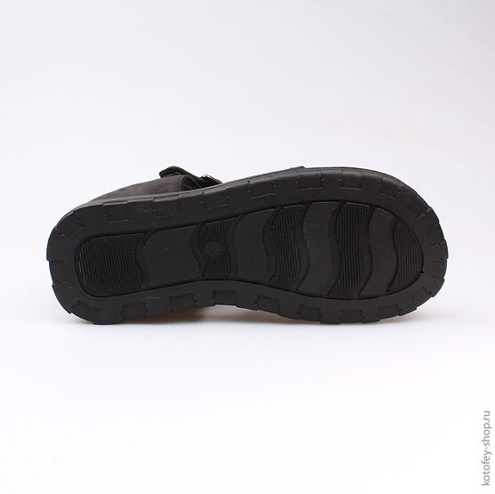 622048-21 Сандалии для мальчики черный фото №3