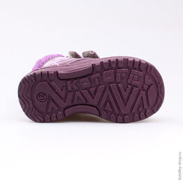 152179-32 Ботинки для девочки фиолетовый фото №3