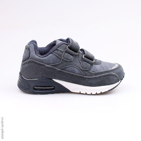 344162-72 Кроссовки со вставками из натуральной кожи для мальчики светло-синий фото №2