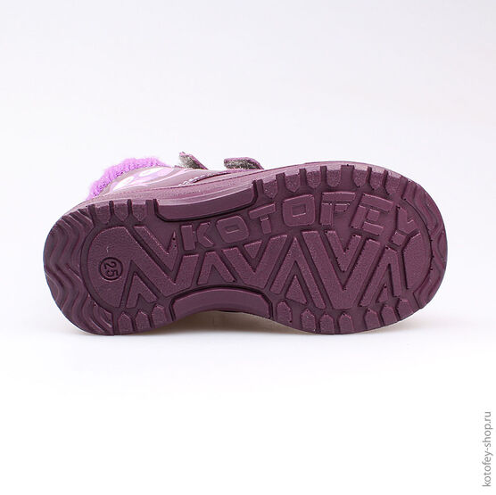 352152-32 Ботинки для девочки фиолетовый фото №3