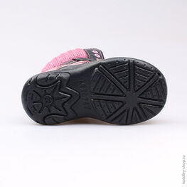 152169-33 Ботинки для девочки син-роз фото №3