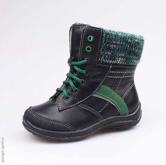 352141-31 Ботинки для мальчики светло-синий