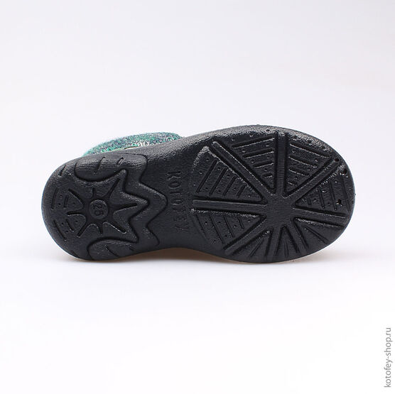 352141-31 Ботинки для мальчики светло-синий фото №3