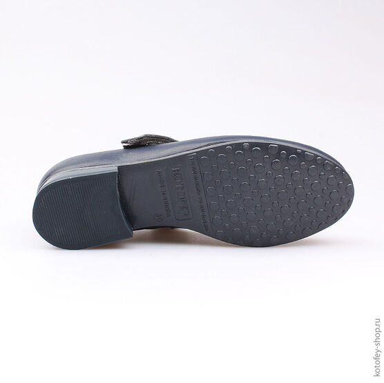 532118-25 Туфли для девочки светло-синий фото №3