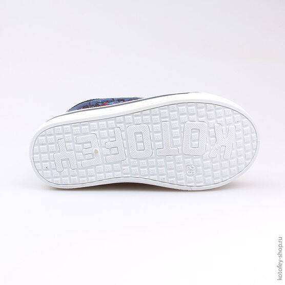 341029-12 Кеды для мальчики светло-синий фото №3