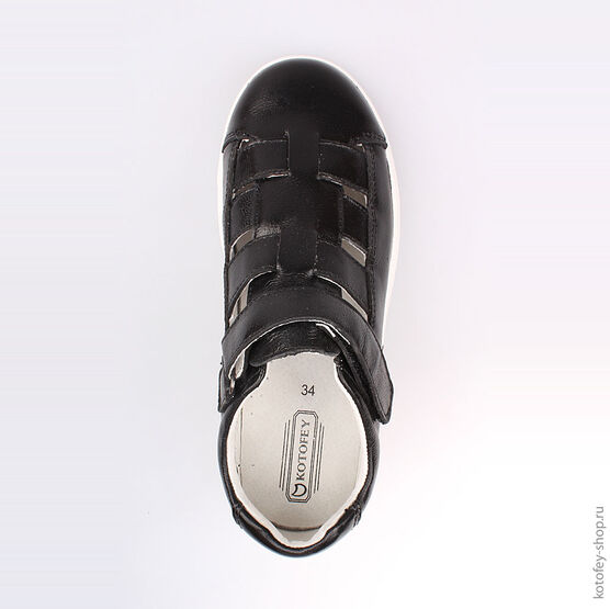 532167-21 Полуботинки для мальчики черный фото №4