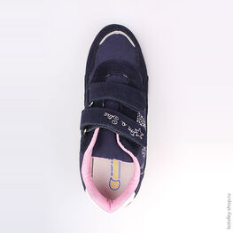 644160-71 Кроссовки для девочки син-роз фото №4